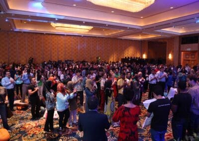 Participants make the Global Youth Pledge