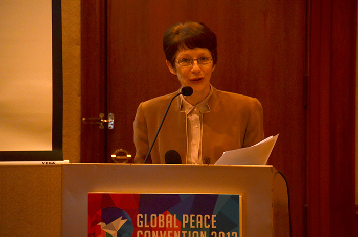 Kate Tsubata, Global Peace Foundation at 2013 GPC Women Session.
