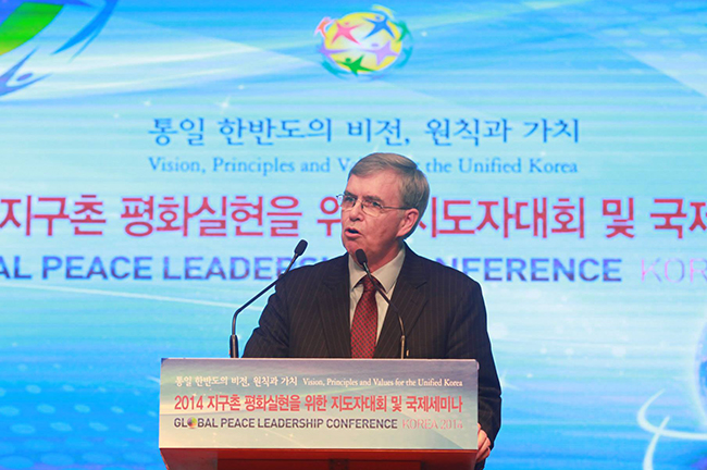 James Flynn, International President of Global Peace Foundation
