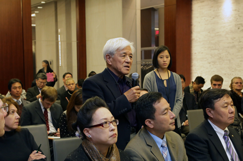 Q&A from audience at Mongolia and the Two Koreas Forum