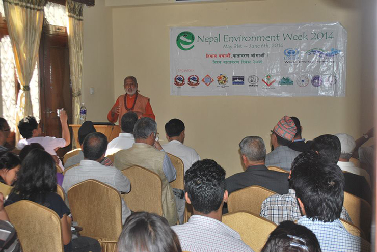 Global Peace Foundation Nepal's Environmental Week session