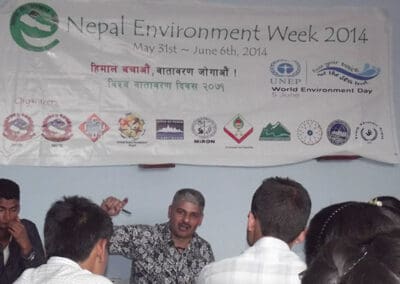 Global Peace Foundation Nepal's Environmental Week session