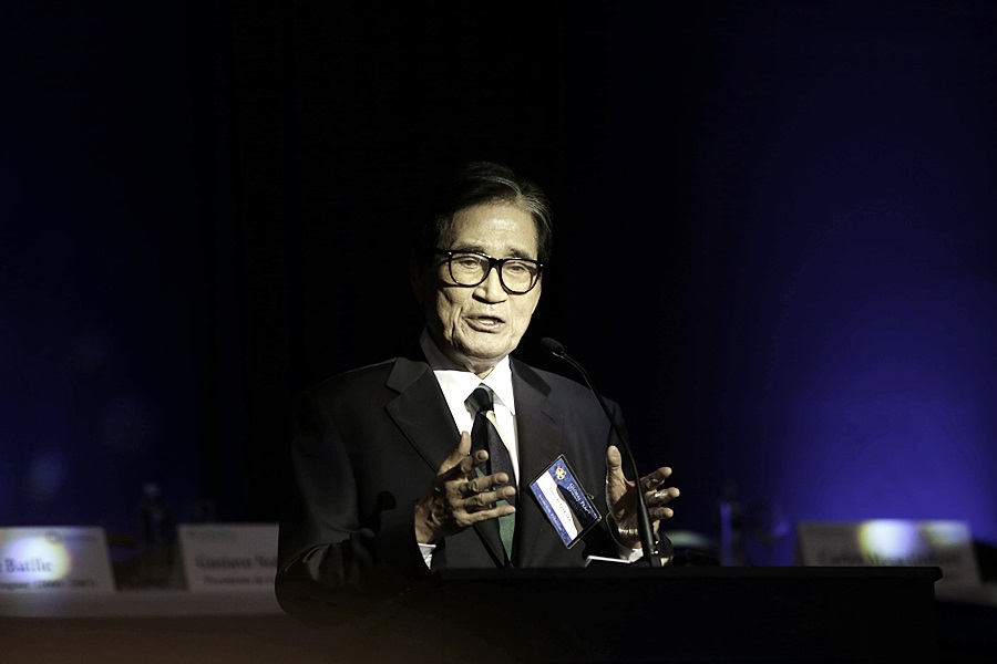 Hon. Lee Ki Taek at Global Peace Convention 2014