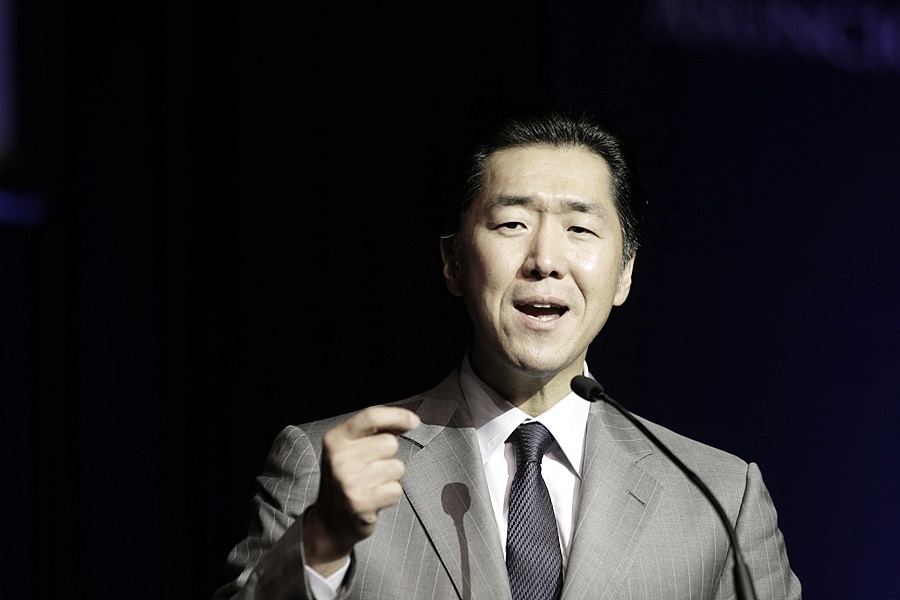 Dr. Hyun Jin Moon, Chairman of the Global Peace Foundation in 2014