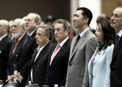 Members of Global Peace Foundation and Latin American Presidential Mission