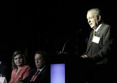 H.E. Juan Carlos Wasmosy at Global Peace Convention 2014
