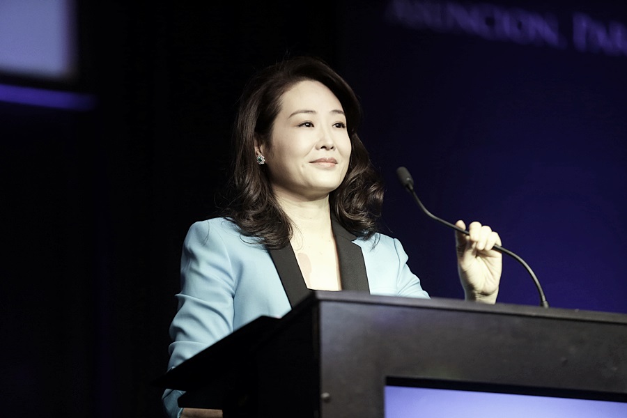 Dr. Jun Sook Moon, Women's Plenary at Global Peace Convention 2014