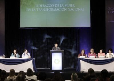 H.E. Chinchilla, Women's Plenary at Global Peace Convention 2014