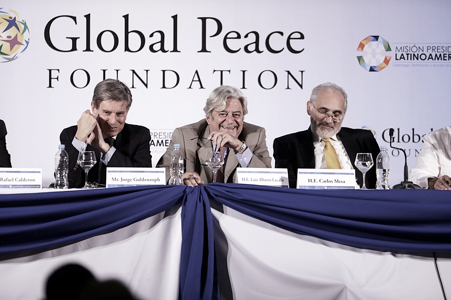 Presidential Panel at Global Peace Convention 2014