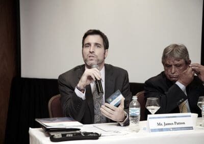 Mr. James Patton at Interfaith Panel during Global Peace Convention 2014