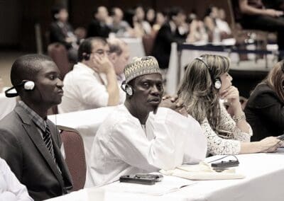Delegate at Global Peace Convention 2014