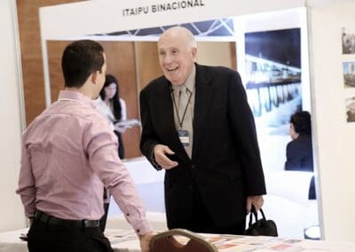 Joan Mateo and Michael Lenaghan at Global Peace Convention 2014