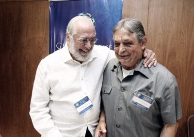 H.E. Noboa and H.E. Paz Zamorra at Global Peace Convention 2014