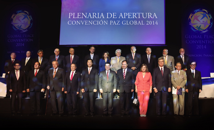 Opening of Global Peace Convention 2014