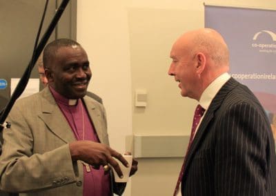 Bishop Sunday Onuoha and Mr. Peter Sheridan at Belfast Forum