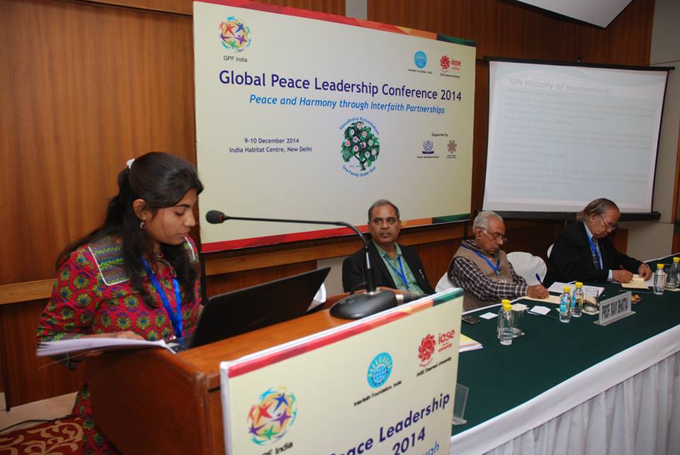 Session on Moral and Innovative Leadership for Peace and Harmony
