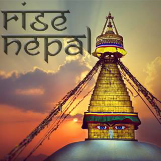 #RiseNepal, Tibetan Buddhist Stupa in Kathmandu