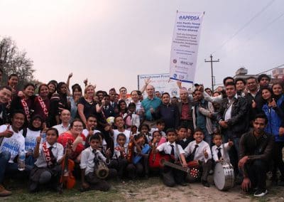 Group photo at Bagmati River Clean Up 2015
