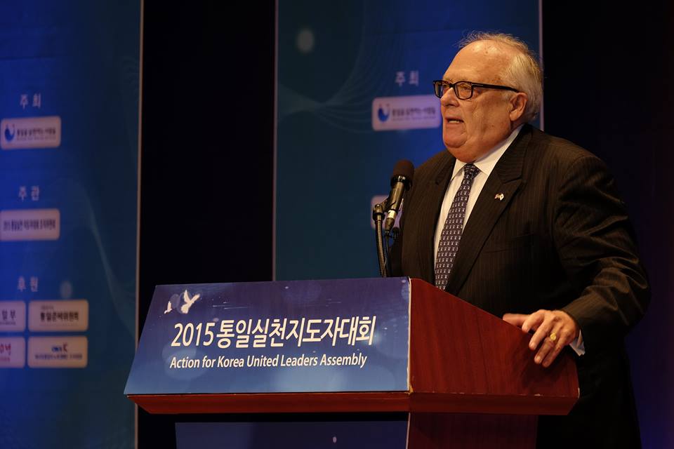 Dr. Ed Feulner, founder of Heritage Foundation, reminds Korean leaders that through civil society, a united Korea should be rooted in the timeless principles and values of the their people.