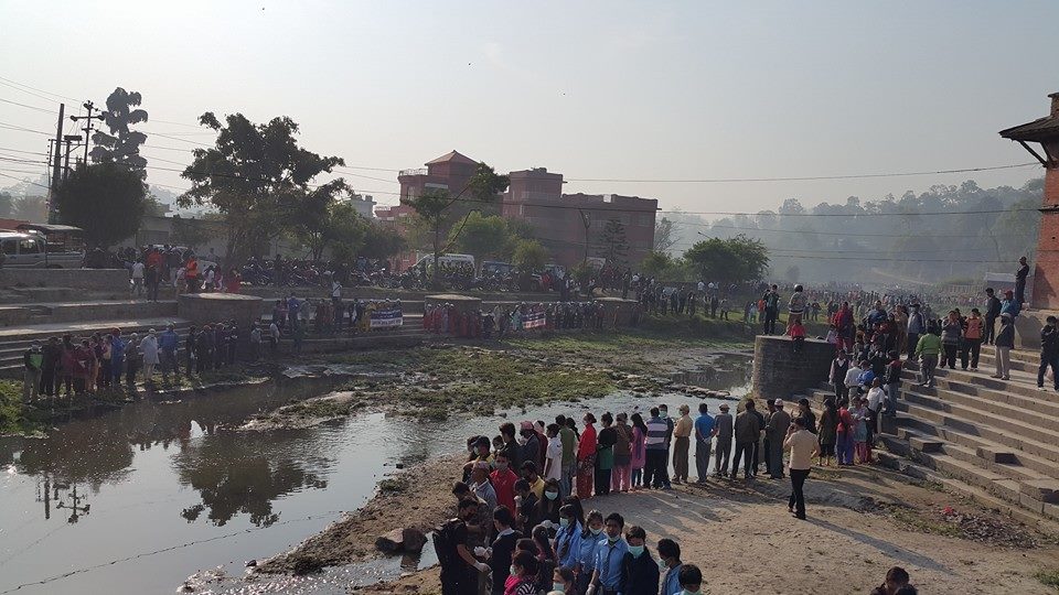 Human chain to mark 100th week of Bagmati River cleaning Mega Campaign