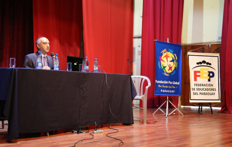 President of the Education Division at GPF-Paraguay, Juan Carlos Tominaga