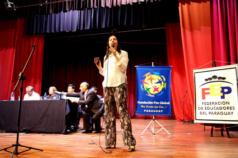 Dr. Alejandra Bogarín, General Secretary of the Department of Education of Paraguay Central Government