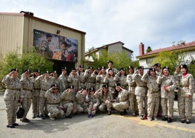 Group Shot in Army Fatigues