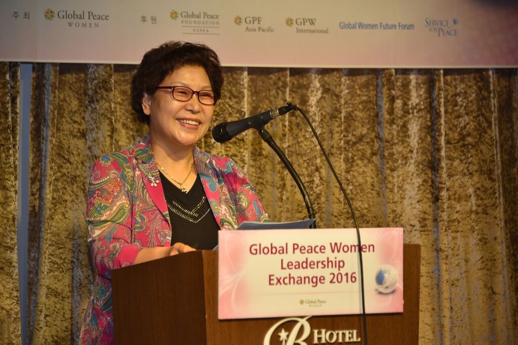 Kim Mihwa at GPW Leadership Exchange 2016