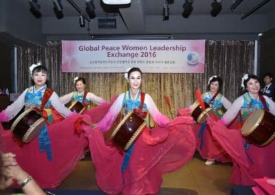 Dancers perform for cultural exchange