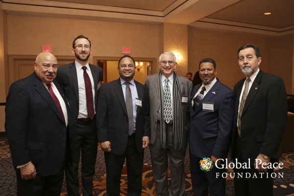 Global Peace Foundation Representatives Pose with Guests