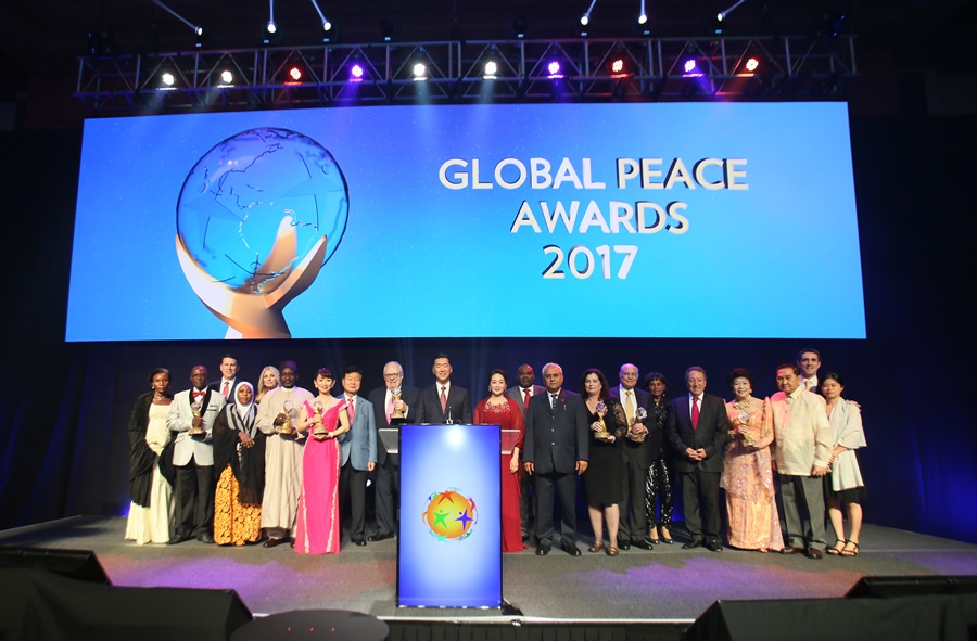 Recipients of the Global Peace Awards