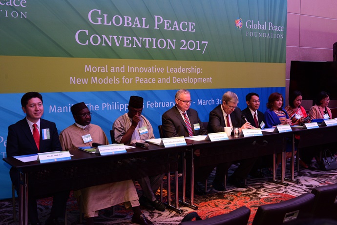 Press Conference: Global Peace Convention 2017