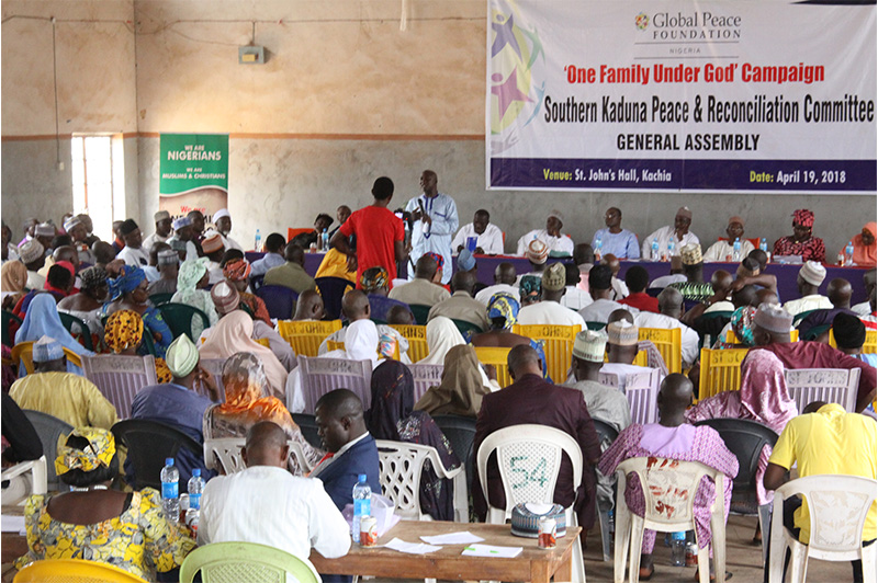 Southern Kaduna Peace and Reconciliation Committee Meeting