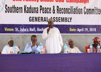 Southern Kaduna Peace and Reconciliation Committee Meeting