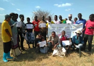 Dodoma Institute Clean Up Day Participants