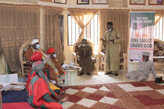 GPF representatives visit Chief of Kuje Area Council