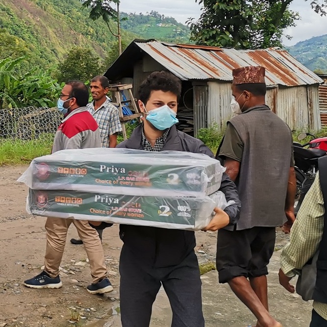 Global Peace Foundation | GPF Nepal’s ‘Project Community Service’ Provides Relief during Covid Second Lockdown and amid Massive Floods