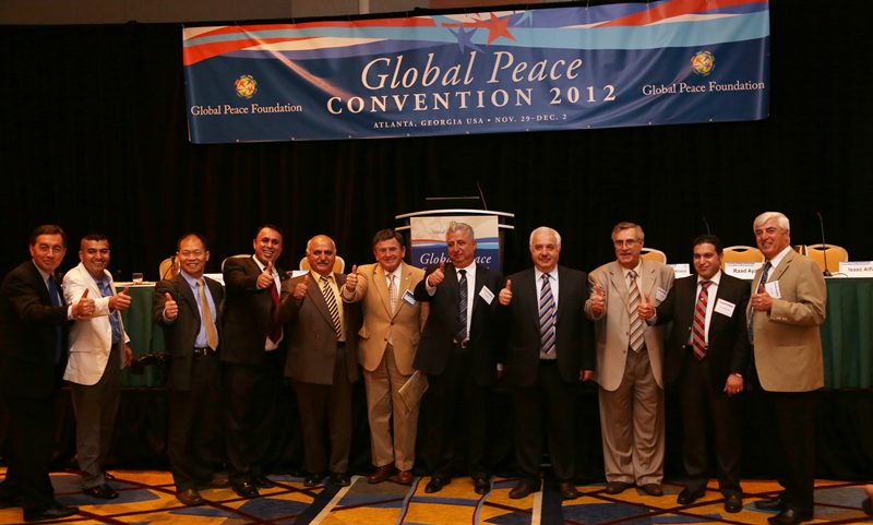 Global Peace Business Forum prior to the Global Peace Convention 2012 in Atlanta.