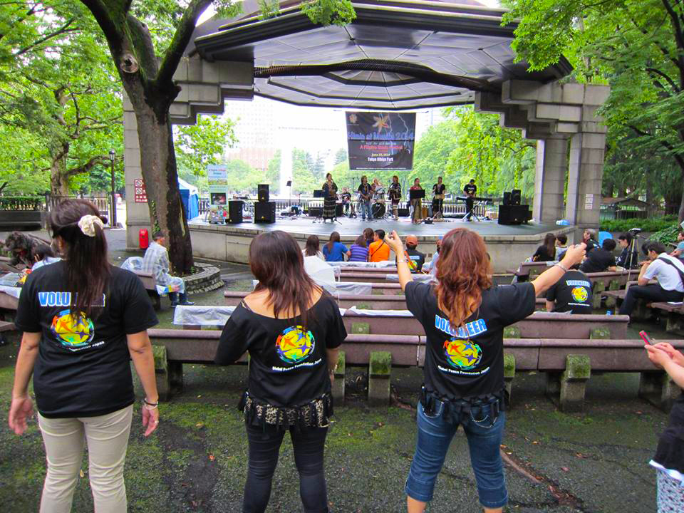 GPF Japan Volunteers at Himig Musika Festival