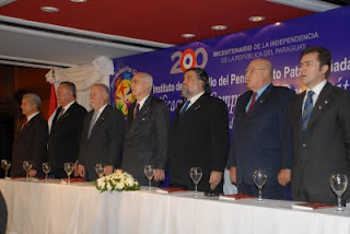 Paraguay's leaders were invited to the national unity bicentennial celebration by the IDPPS.