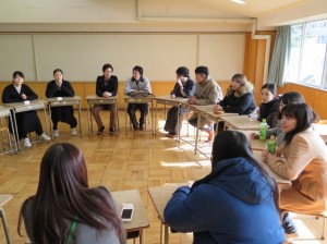 Round table discussion during Educational Forum at Touhokuajia.