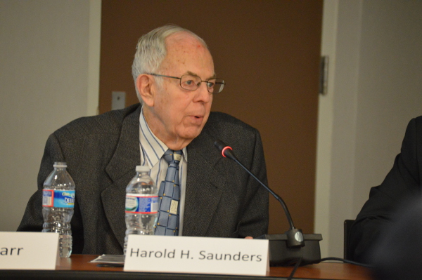 Harold Saunders at Capitol Hill Forum with Cooperation Ireland