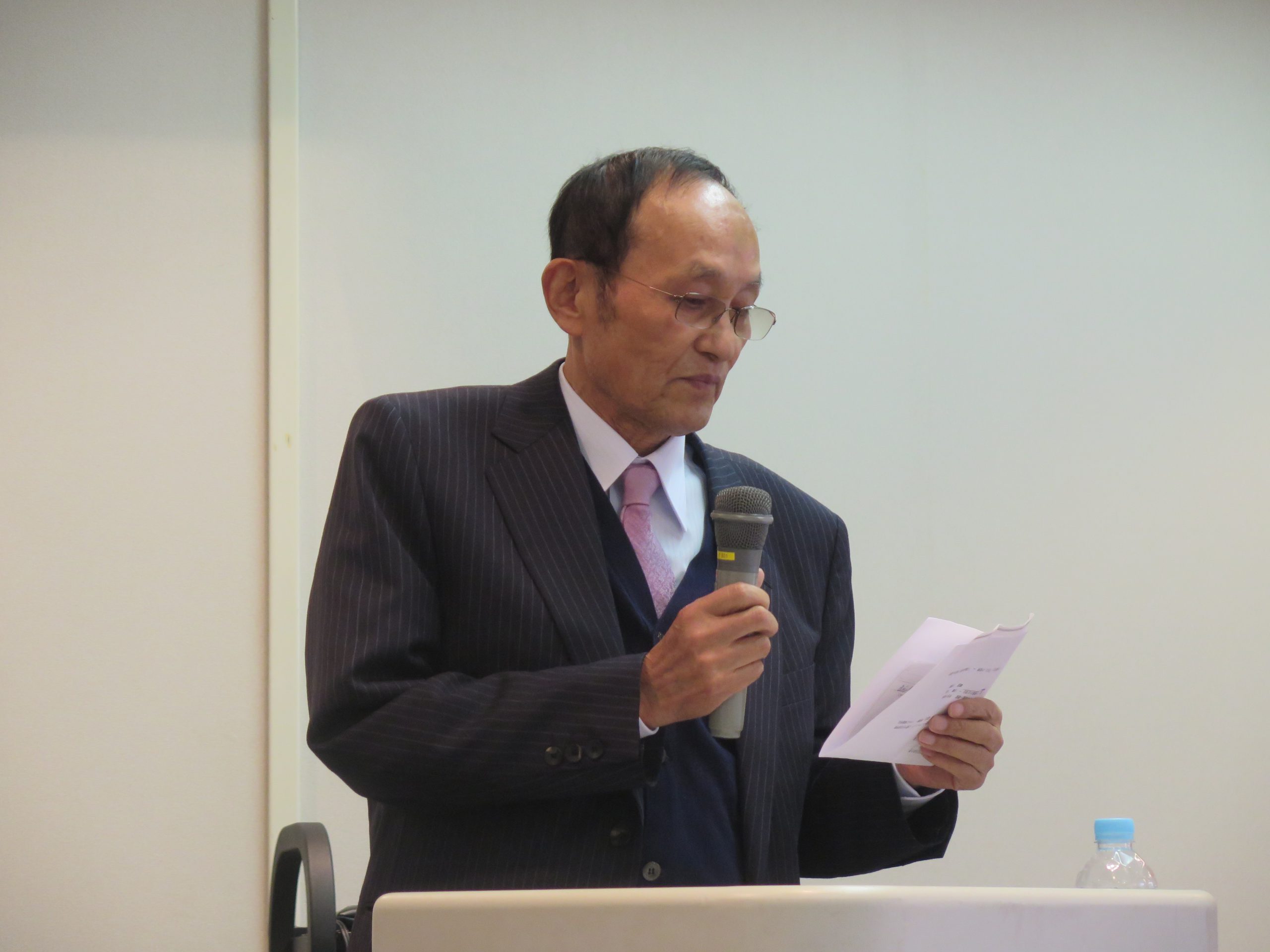Dr. Malmo Gu, Representative of Hungsadan Japan Branch