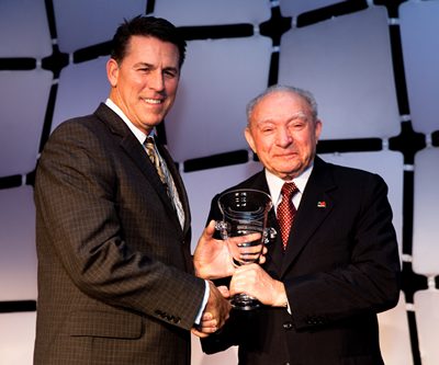 Dr. Robert A. Schuller and Dr. Bishop Manoel Ferreira at the Global Peace Convention 2012