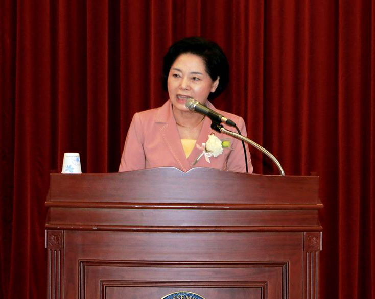 Jiyoung Ryu, Member of the National Assembly, Korea.