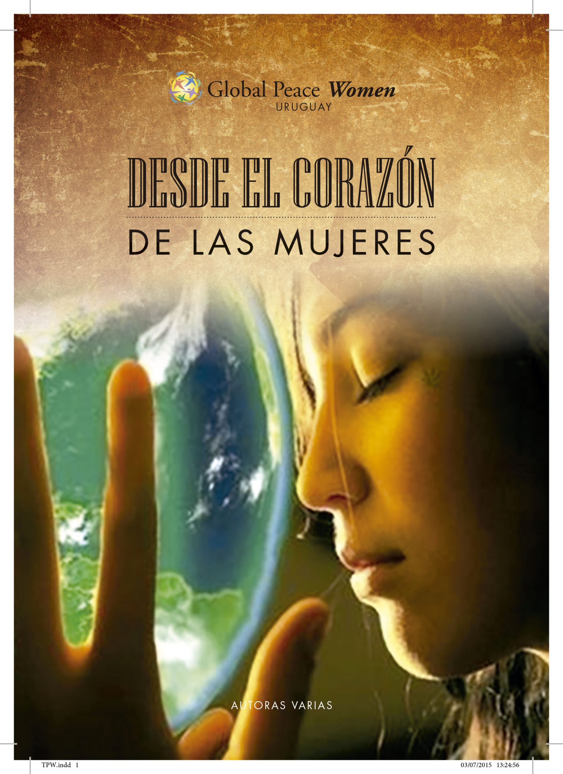 Cover of Global Peace Women Uruguay book, “From the Hearts of Women”