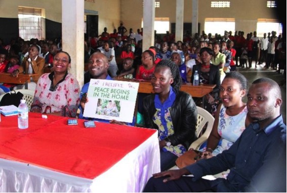 Uganda teachers, staff, and Global Peace Women support school mentorship program