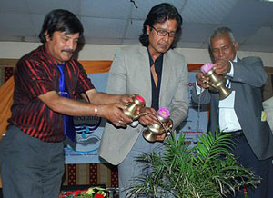 Special guests at the opening ceremony of the Nepal Water Expo 2012