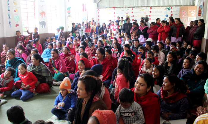 Family Education Class, Nepal