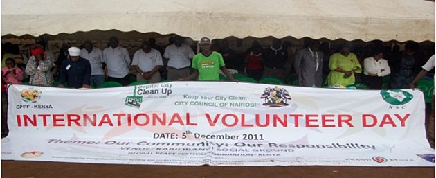 Global Peace Foundation | UN Report: Kariobangi Community Volunteers Its Services in Observance of International Volunteer Day